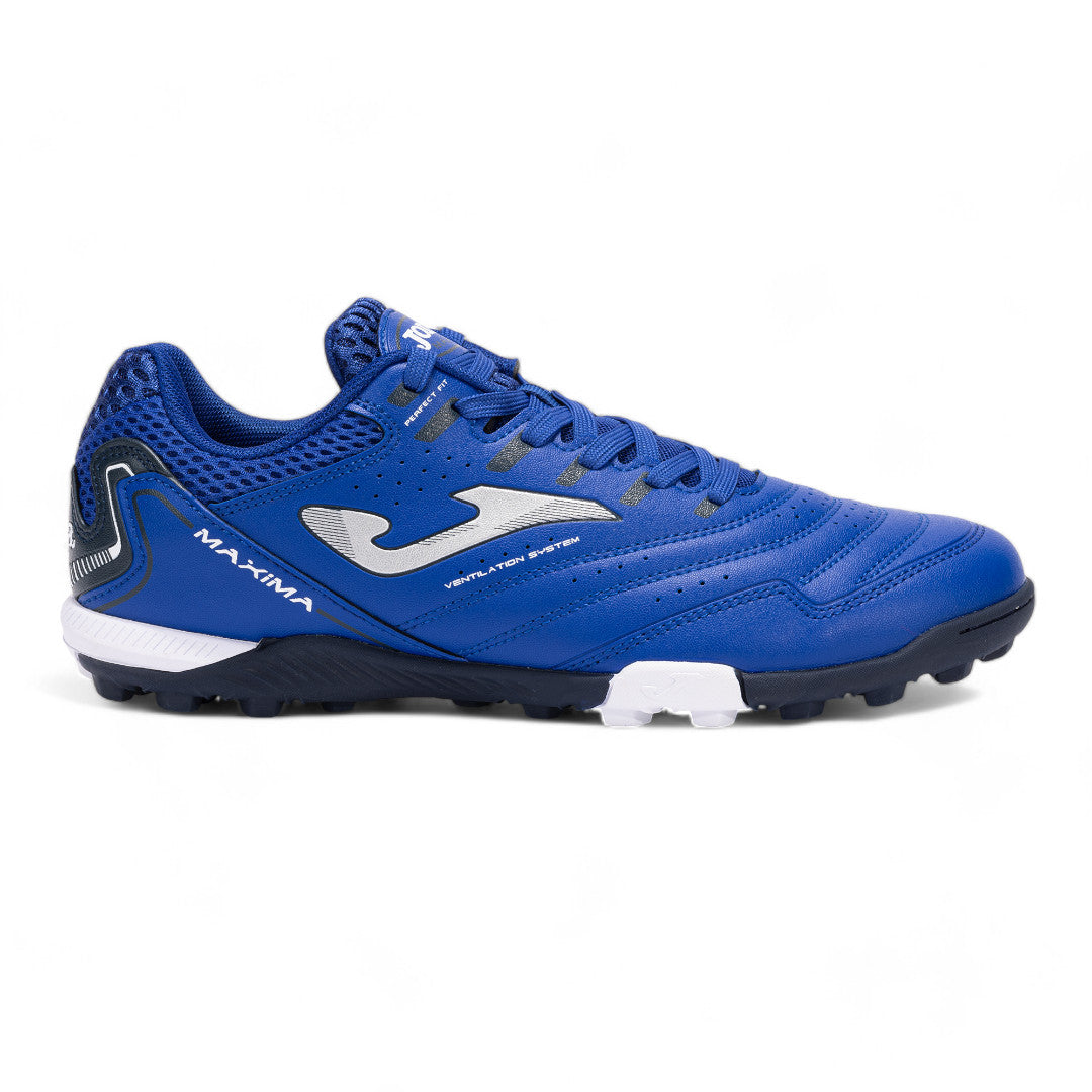 Tenis Fútbol Rápido Hombre Joma Maxima Maxw2404tf Azul Royal