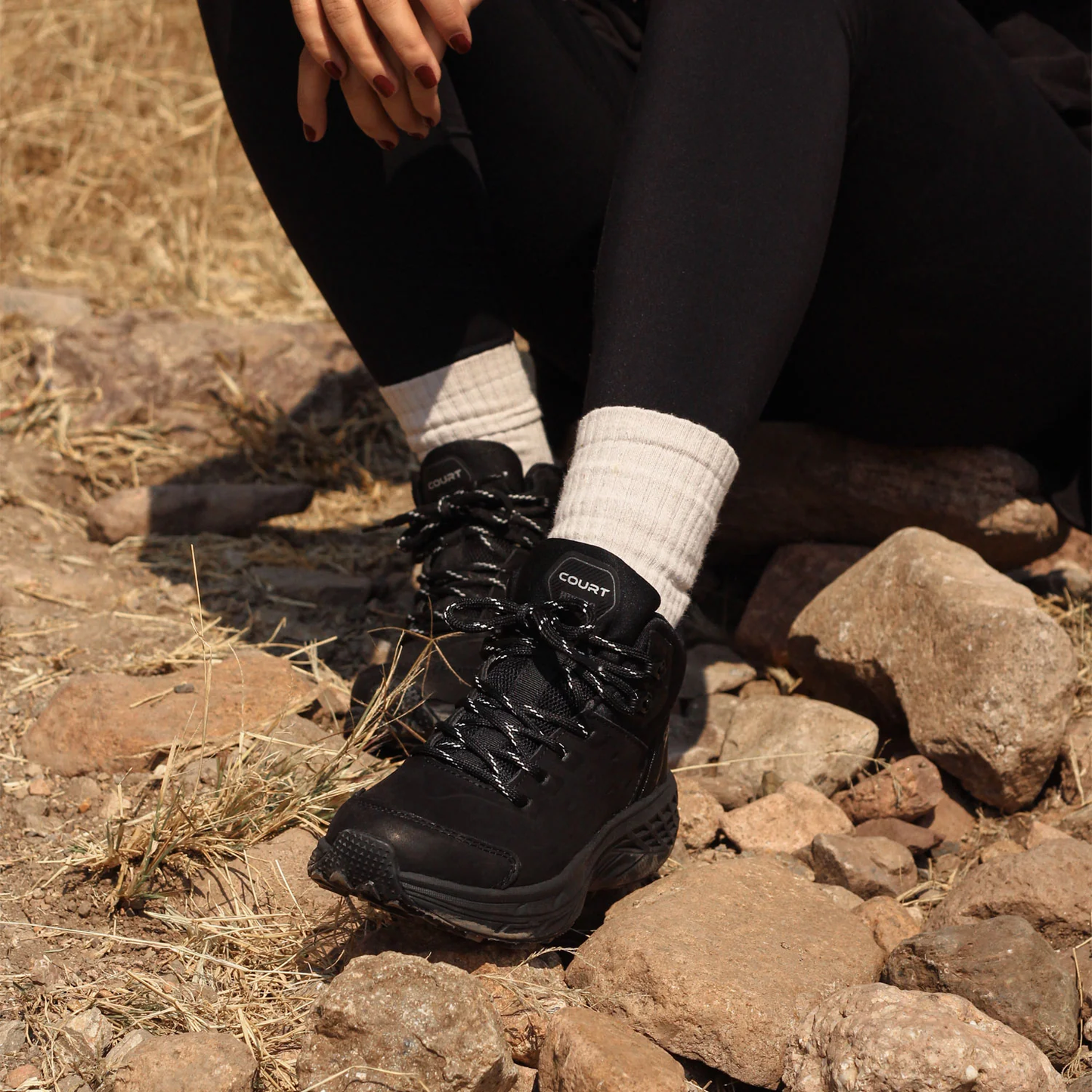 Bota Senderismo Trail Running Dama Court 3643 Elementum Piel