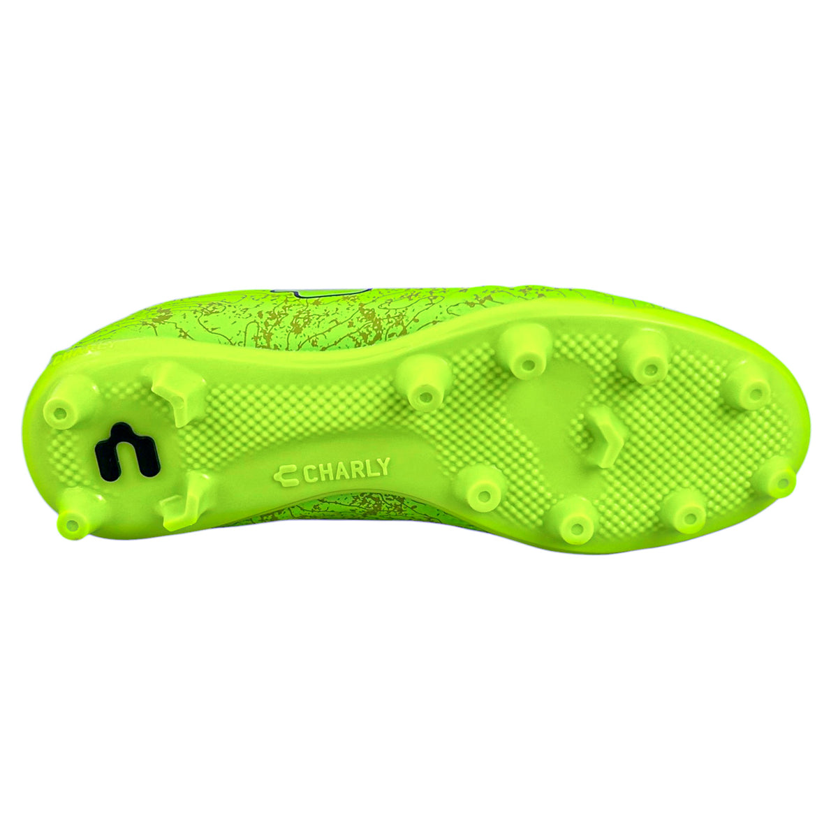 Tacos Fútbol Charly Junior 1098599 Fg Limón Negro 23-25