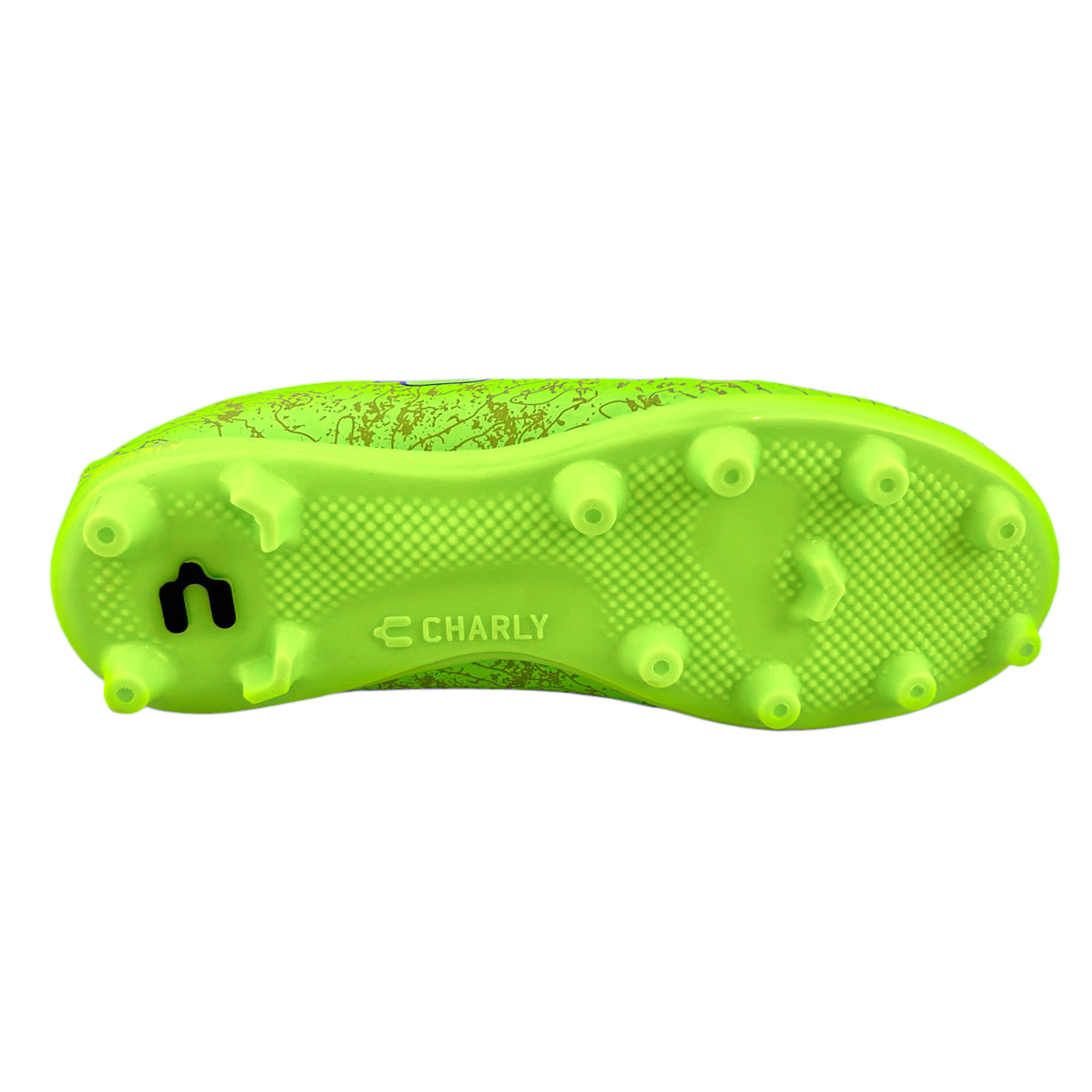 Tacos Fútbol Niño Charly Kids 1098597 Limón Negro 17-22