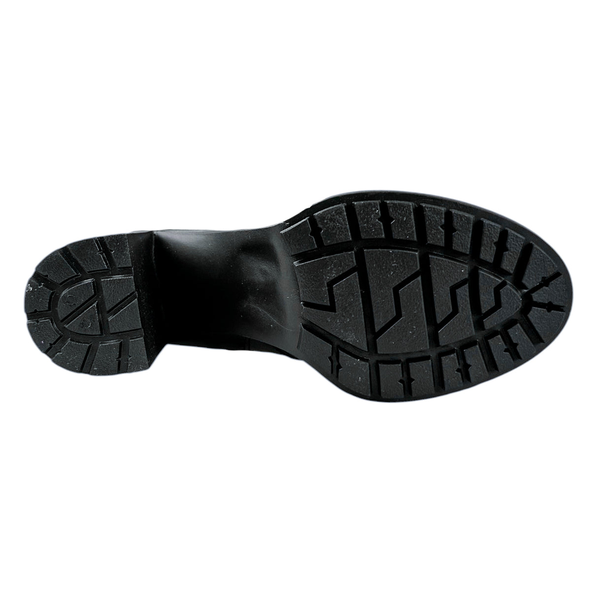 Botas Greenlove Mujer 96290 Largas Negras Tacón Ancho