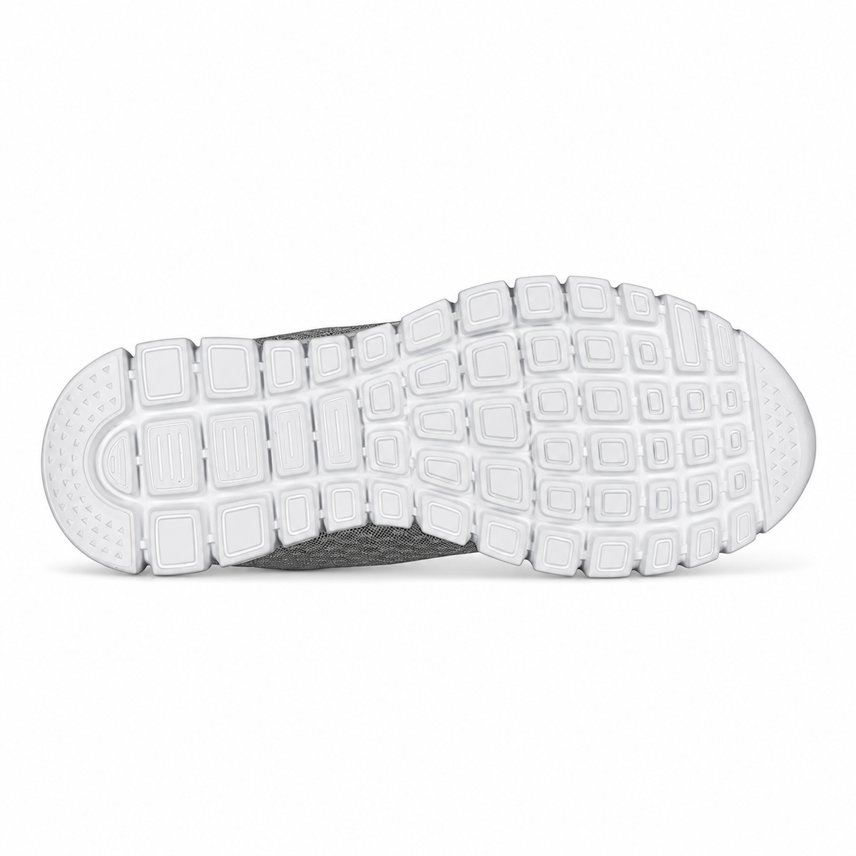 Tenis Skechers Mujer 896028 Gylv Memory Foam Gris Lavanda
