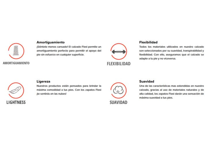 Zapato Mujer Flexi 45211 Ligero Mocasin Casual Piel Negro