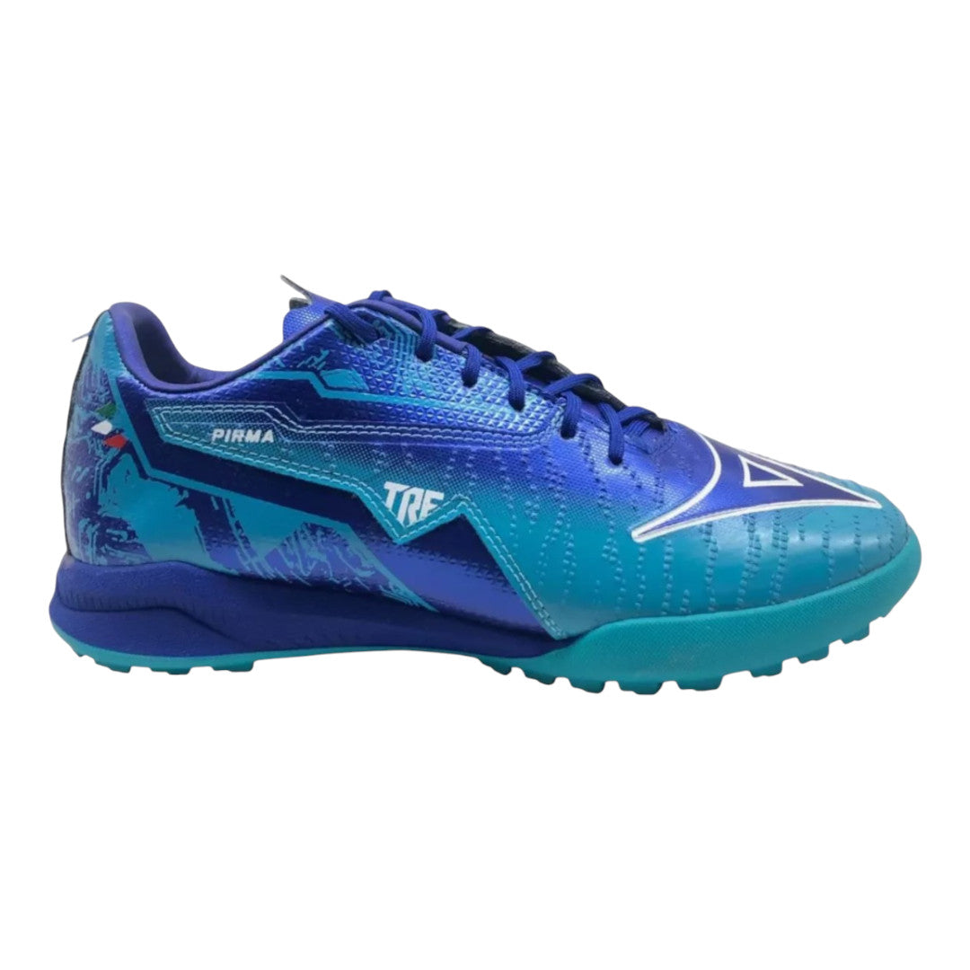 Tenis Fútbol Rápido Hombre Pirma 3051 Turf Skin Gamer Azul