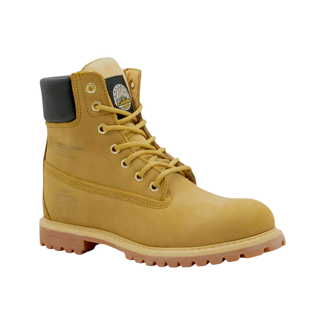 Botas Trabajo Hombre Caribu 784 Casuales Piel Nobuck L