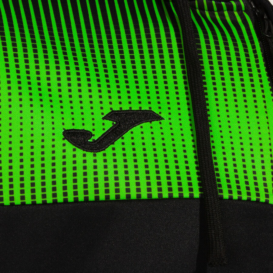Sudadera Joma Hombre 103315 Cierre Deportiva Negro Verde