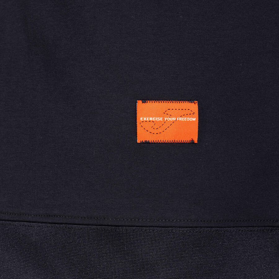 Sudadera Joma 104151 Hombre Step Negra Cuello Redondo