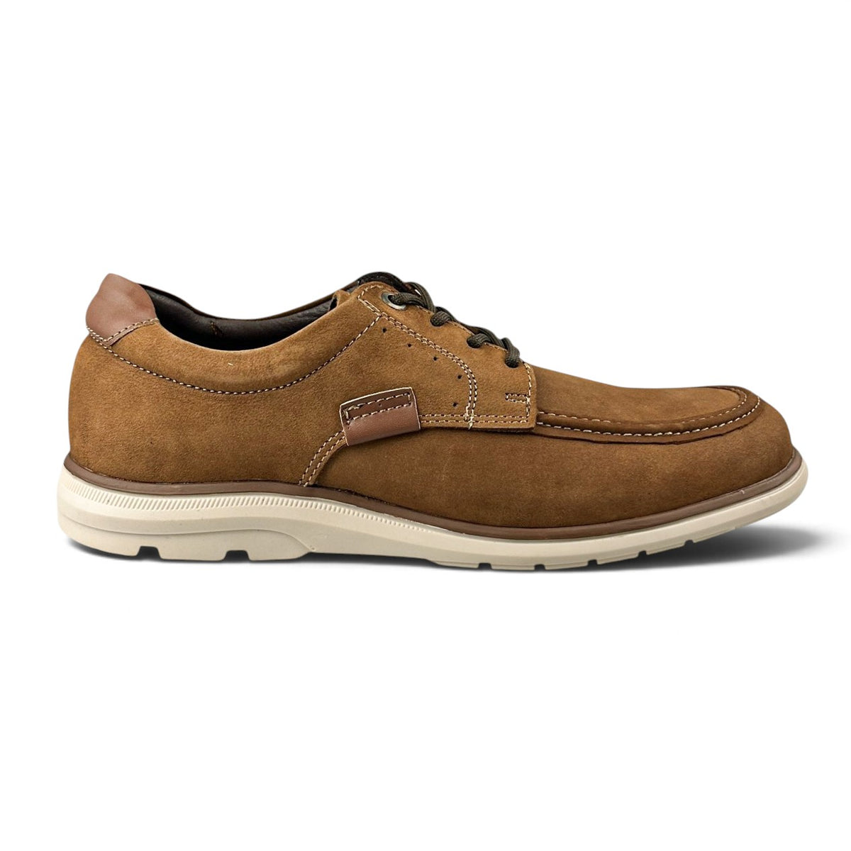 Zapatos Derby Merano 46171 Hombre Piel Nobuck Miel