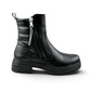 Botines Greenlove Mujer 96242 Negros Cierre Tacón Bajo
