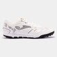 Tenis Fútbol Rápido Hombre Joma Munw2402tf Turf Piel Blancos