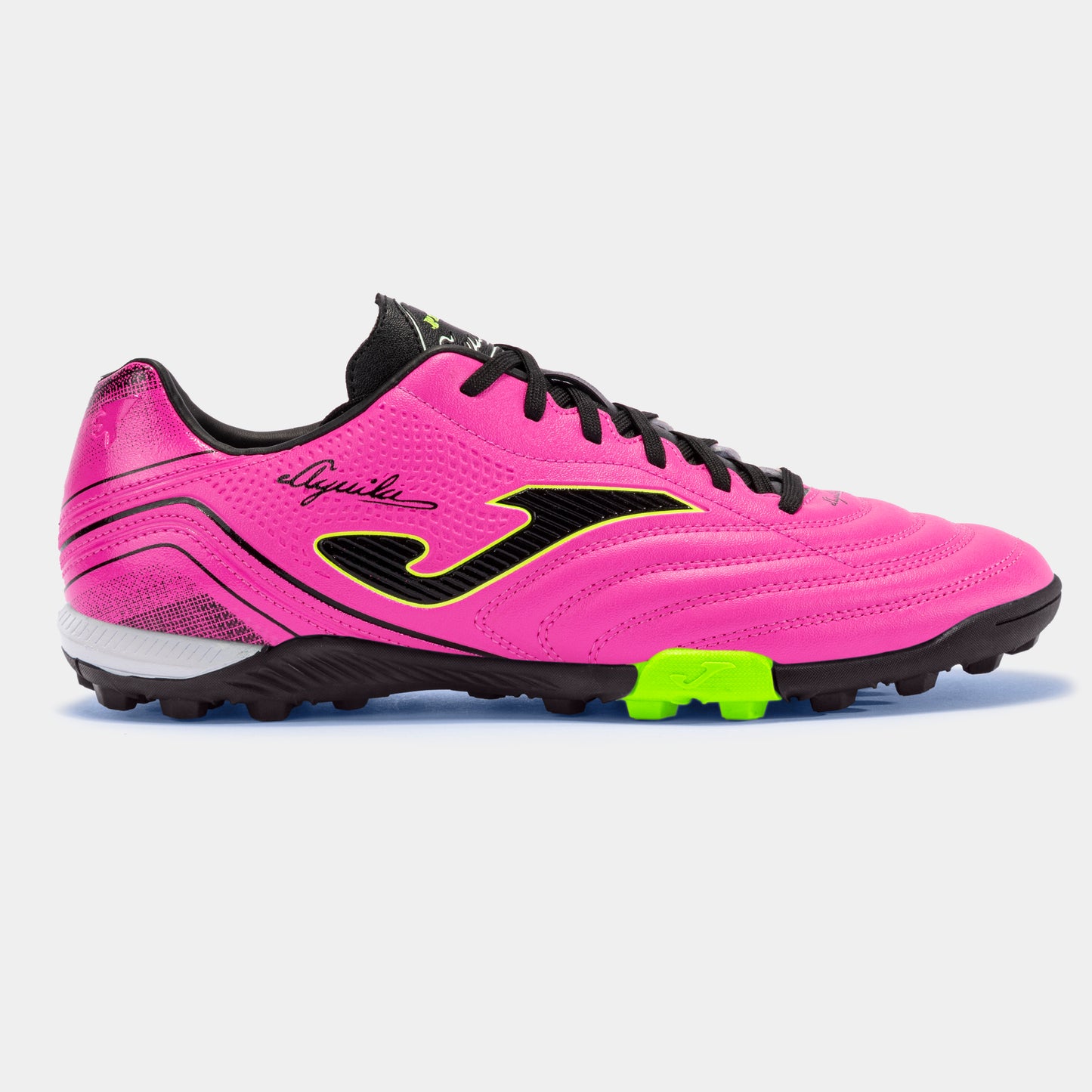 Tenis Fútbol Rápido Hombre Joma Aguw2410tf Turf Pink Fluor