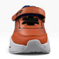 Tenis Dragon Ball Niño 34401 Luces Contactel Naranja 14-17
