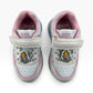 Tenis Bubble Gummers Stitch Niña Bibiana Luces Blanco Rosa