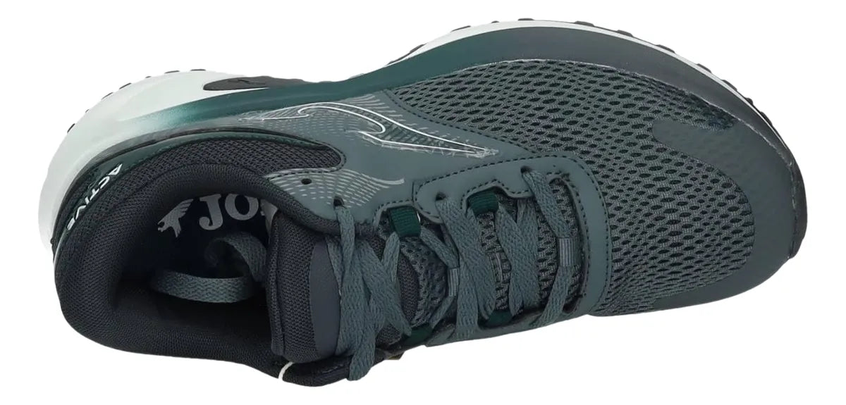 Tenis Running Hombre Joma Ractiw2520 Active Cómodos Gris Oscuro