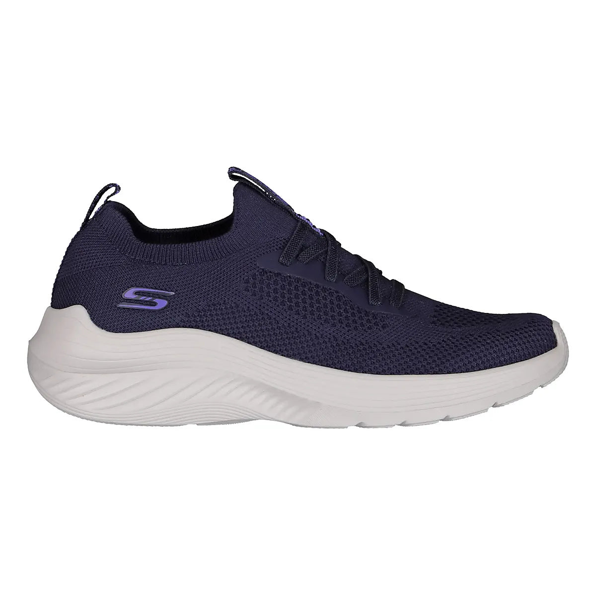 Tenis Skechers Mujer 896471mx Nvy Bobs Squad Waves Marino