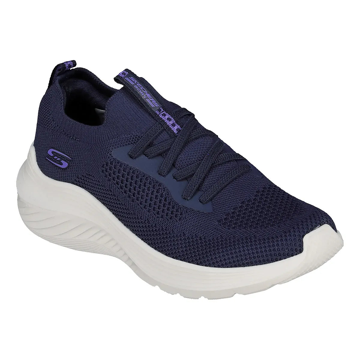Tenis Skechers Mujer 896471mx Nvy Bobs Squad Waves Marino