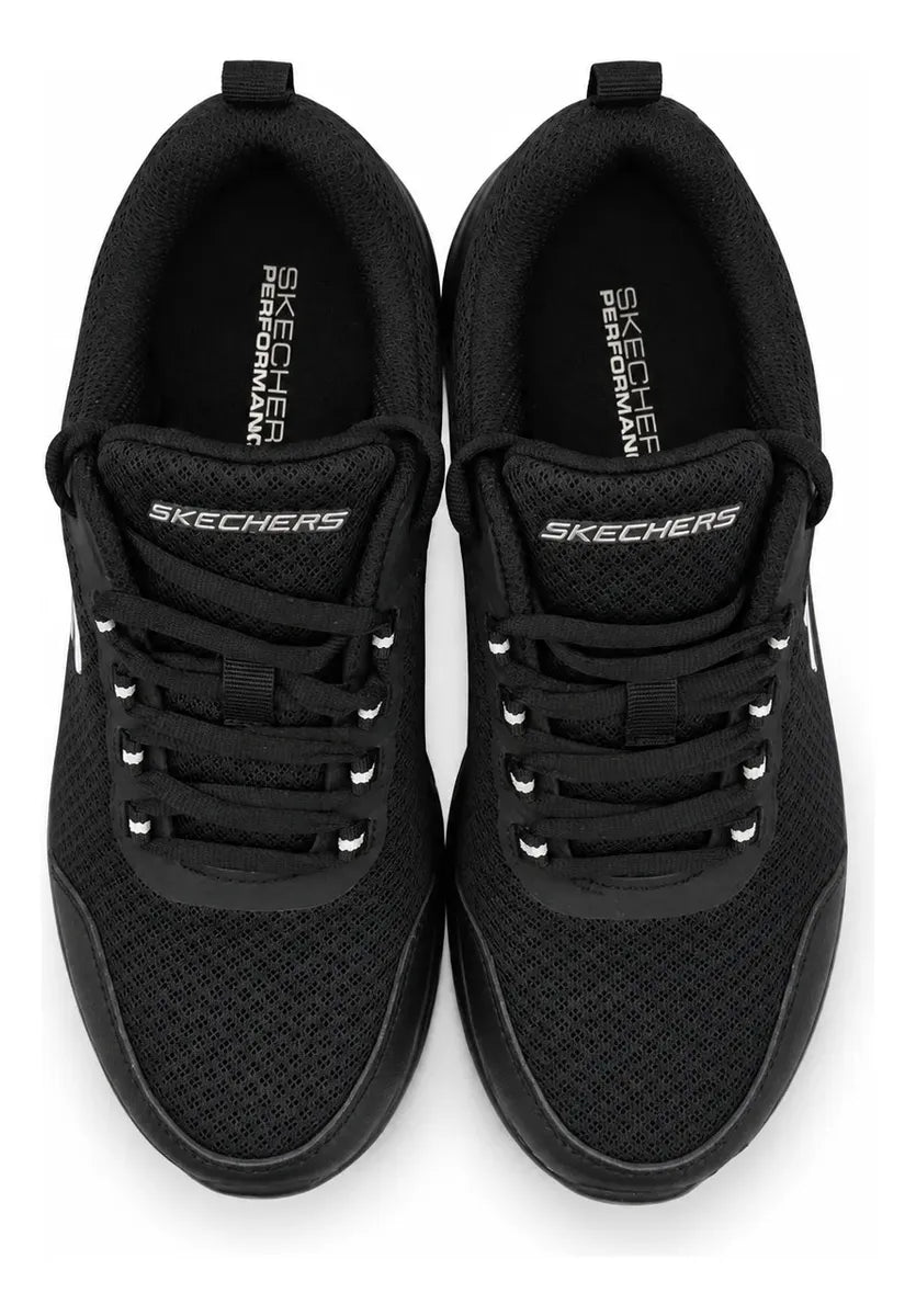 Tenis Skechers Mujer 896467mx Summits Memory Foam Negros