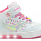 Tenis Niña Bubble Gummers Sasha Luces Led Estrellas (15.0 -21.0)