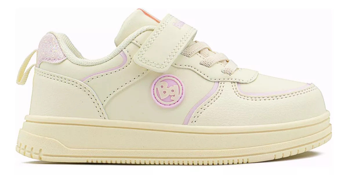 Tenis Casual Niña Bubble Gummers Sharon Beige (17.0 - 21.0)