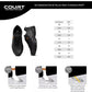 Tenis Trabajo Hombre Court 7153p Confort Ligero Piel Negro