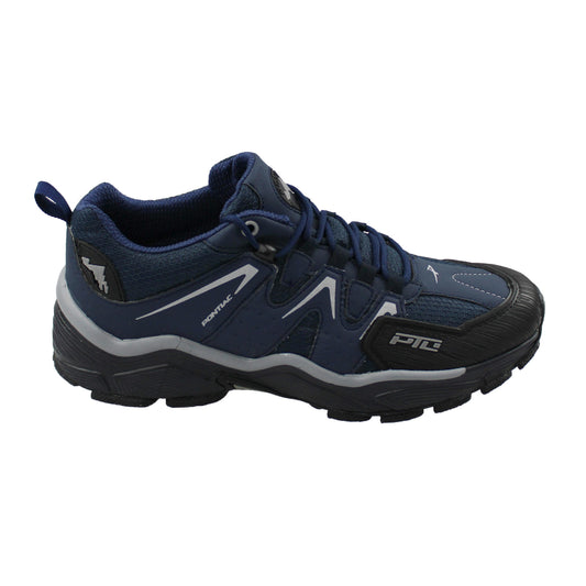 Tenis Hombre Pontiac 723 Todo Terreno Deportivo Hiking Azul