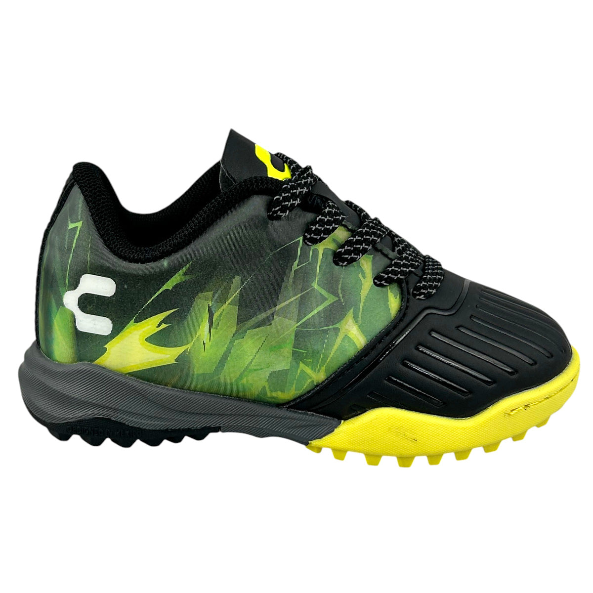 Tenis Fútbol Rápido Niño Charly 1065189 Turf Negros 15-21