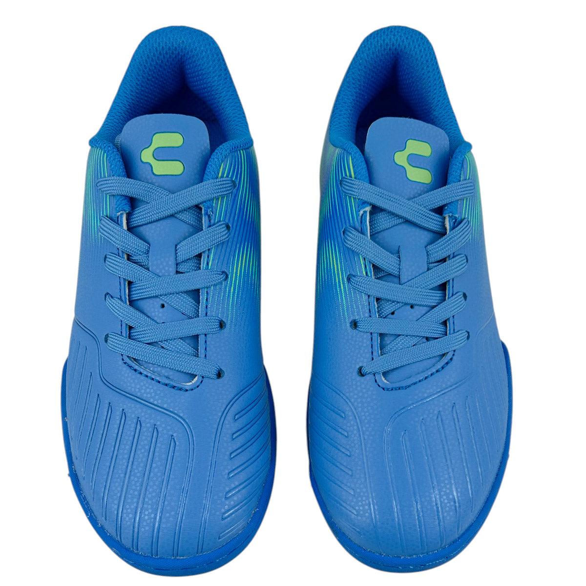 Tenis Fútbol Rápido Niño Charly 1065303 Turf Azules 15-21