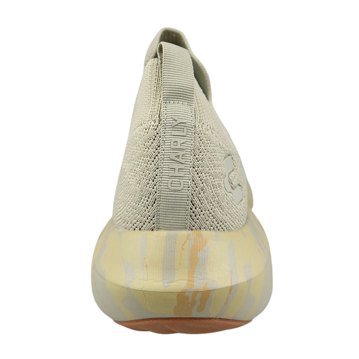 Tenis Hombre Charly 1086419 Walking Beige Slip On Casuales