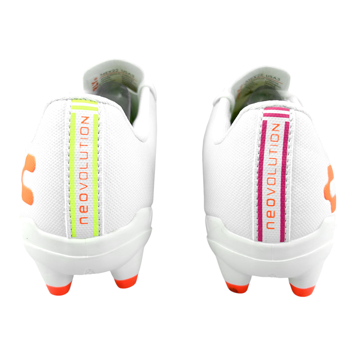 Tacos Fútbol Junior 1086955 Tachones Blanco Fiusha Limón