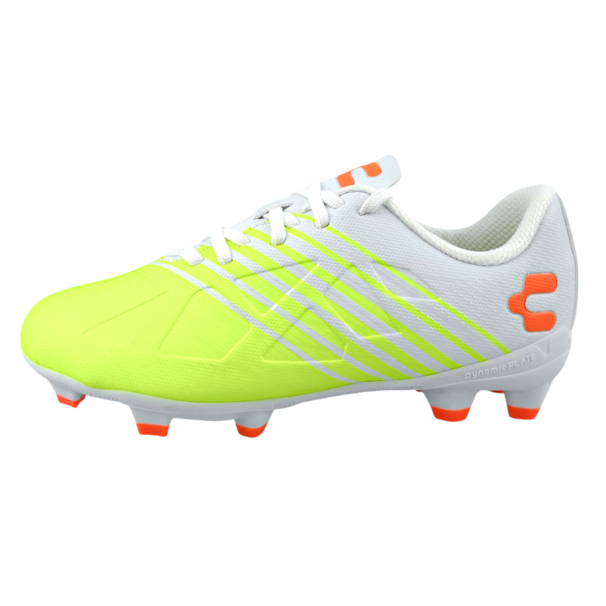 Tacos Fútbol Niño Charly 1098914 Blanco Fiusha Limón 15-21