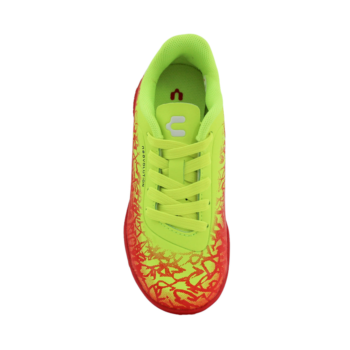 Tenis Futbol Rápido Niño Charly 1098567 Turf Limón 18 A 21