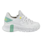 Tenis Training Mujer Pirma 1310 Gym Blanco Verde