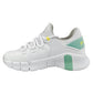 Tenis Training Mujer Pirma 1310 Gym Blanco Verde