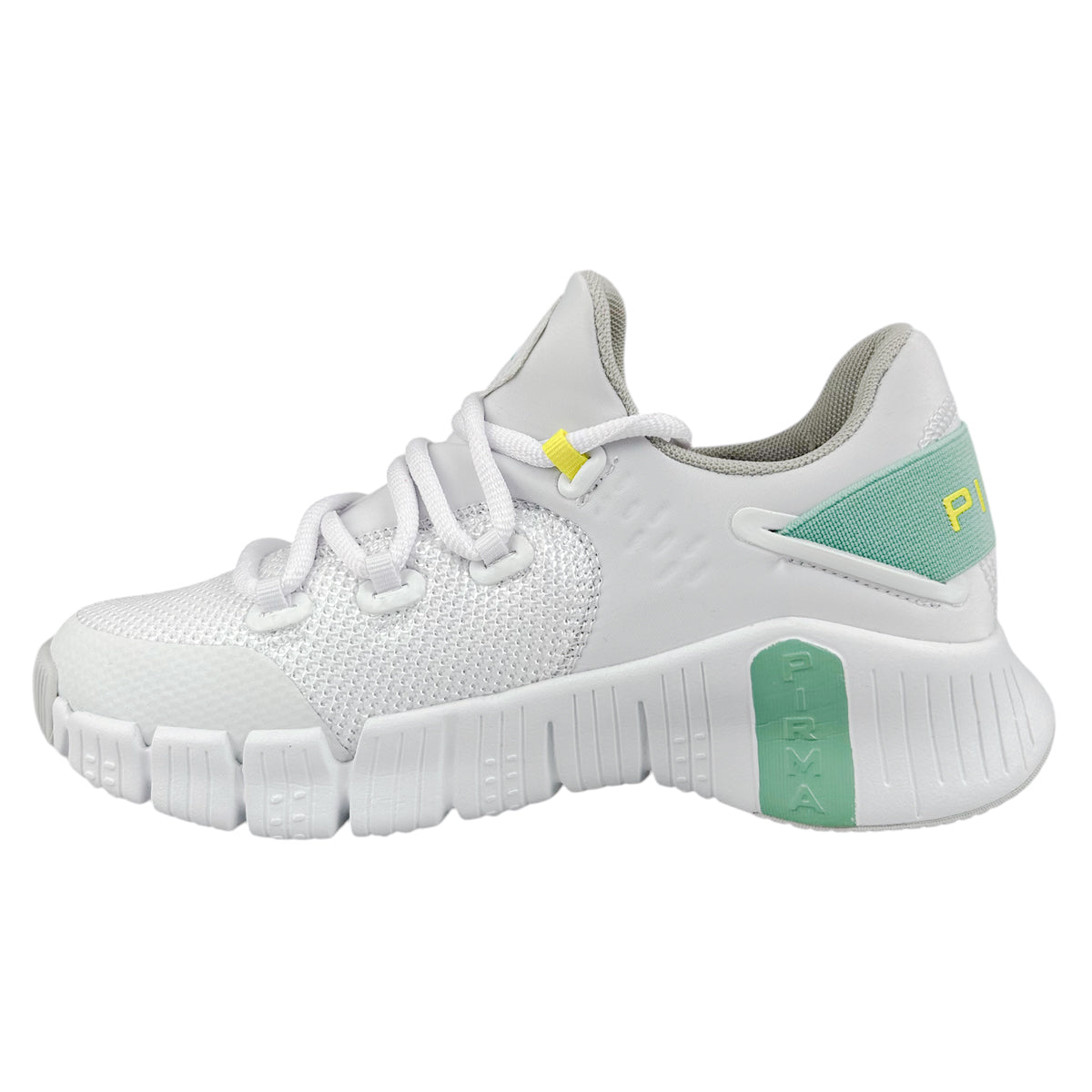 Tenis Training Mujer Pirma 1310 Gym Blanco Verde