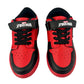 Tenis Spiderman Niño 3050 Contactel Rojo Negro 16-21