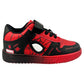 Tenis Spiderman Niño 3050 Contactel Rojo Negro 16-21