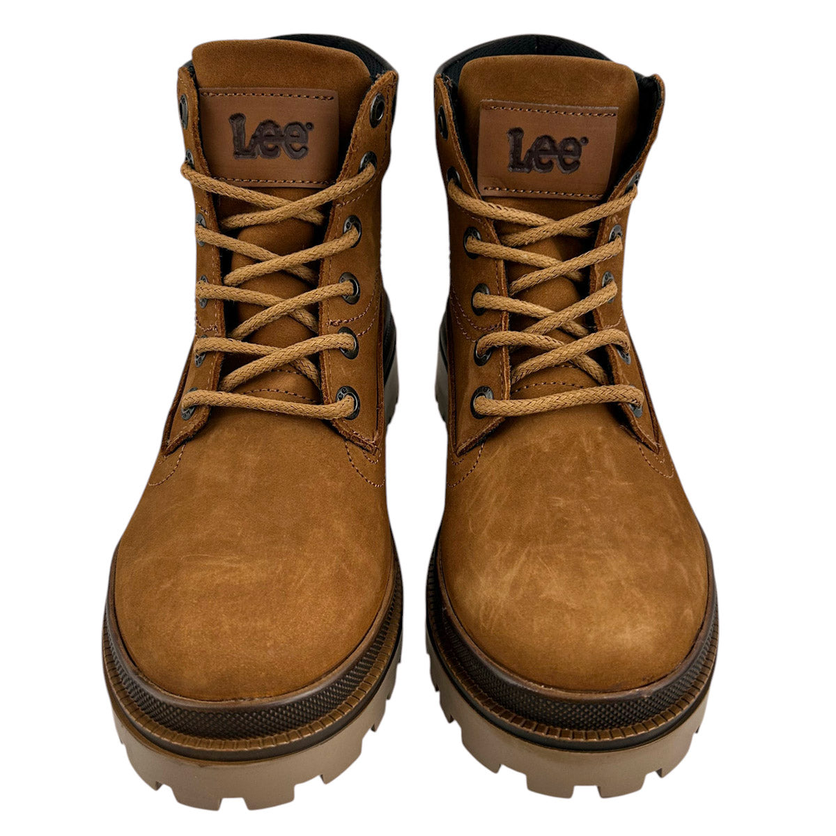 Botas Mujer Lee Le350 Plataforma Piel Nobuck Originales