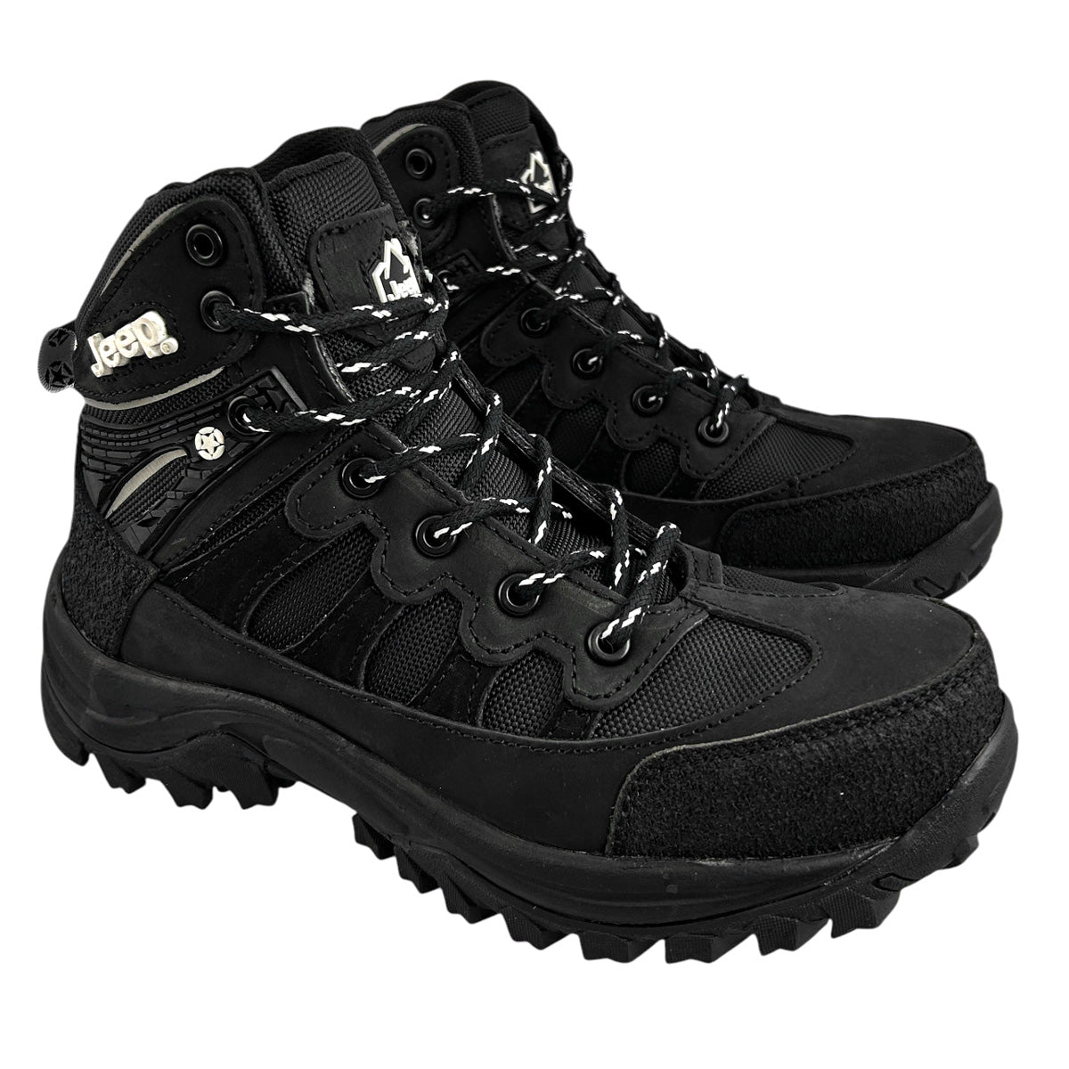 Botas Industriales Jeep Mujer Je51200 Casquillo Piel Crazy