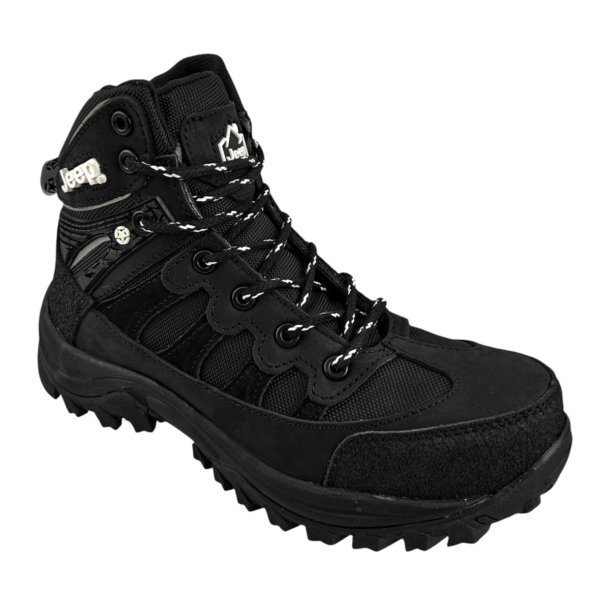 Botas Industriales Jeep Mujer Je51200 Casquillo Piel Crazy