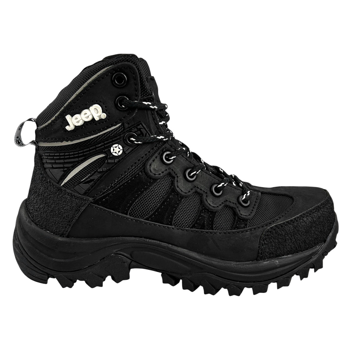 Botas Industriales Jeep Mujer Je51200 Casquillo Piel Crazy