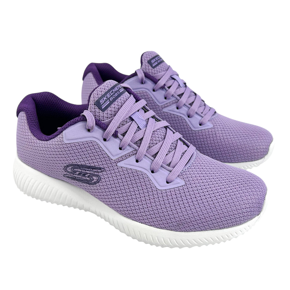 Tenis Skechers Mujer 10008mx Bobs Sport Memory Foam Lavand
