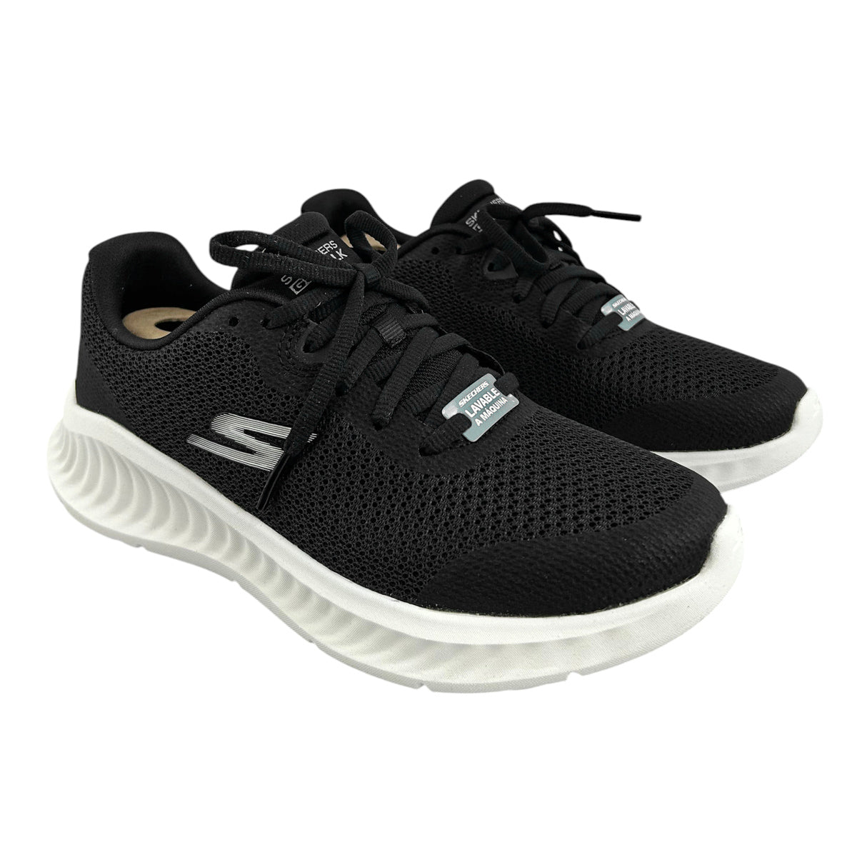 Tenis Skechers Mujer 125641x Womens Go Walk Now Negros