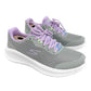 Tenis Skechers Mujer 125641x Go Walk Now Gris Lavanda