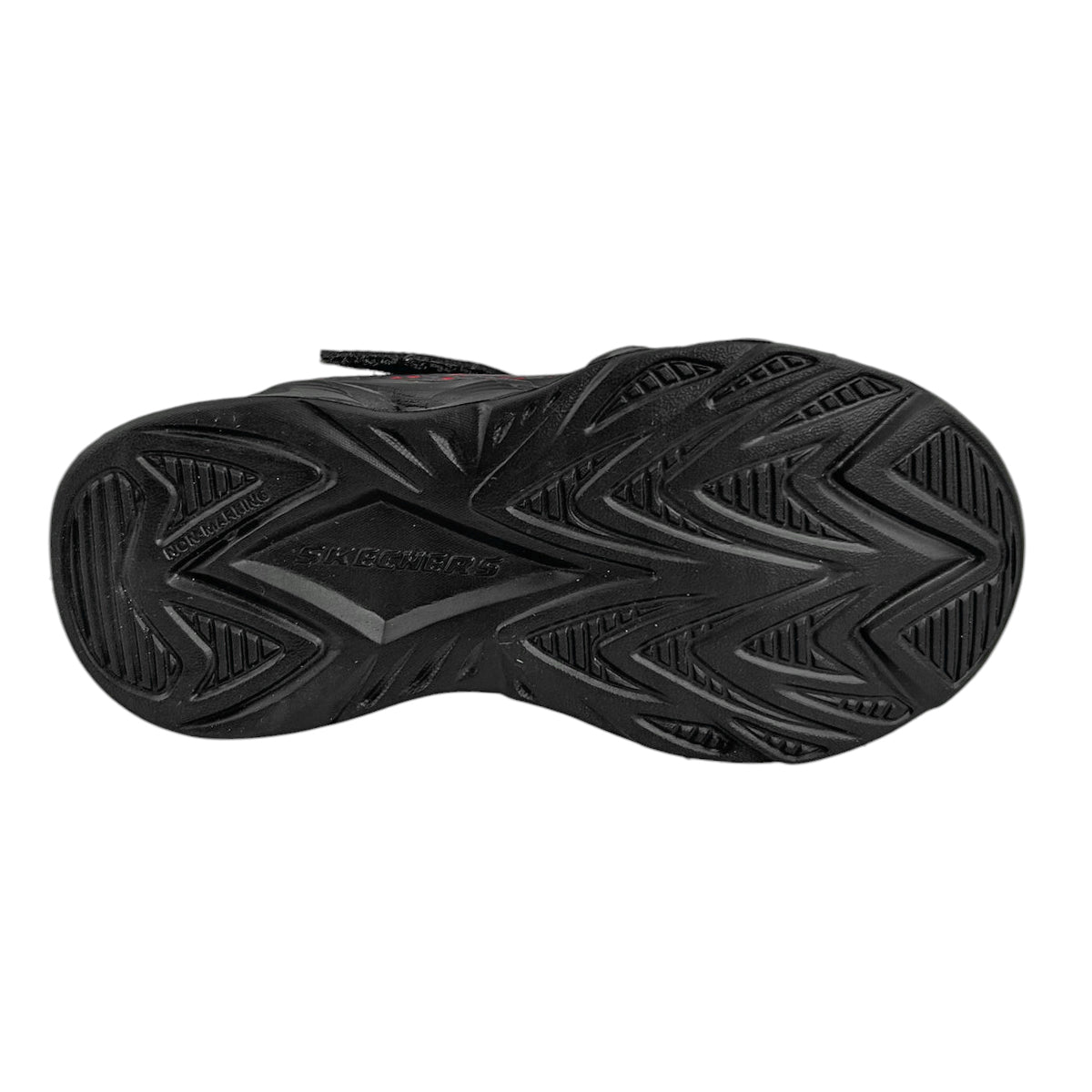 Tenis Skechers Niño 400602n Luces Ligeros Gris Multi 11-16