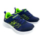 Tenis Skechers Niño 403770n Ligeros Marino Limón 12-16
