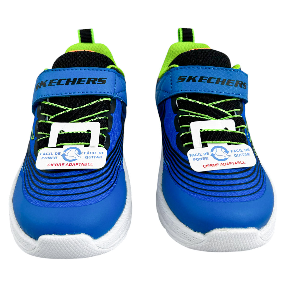 Tenis Skechers Niño 403926n Microspec Advance Azul 11-16