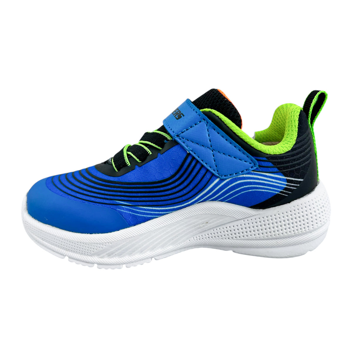 Tenis Skechers Niño 403926n Microspec Advance Azul 11-16