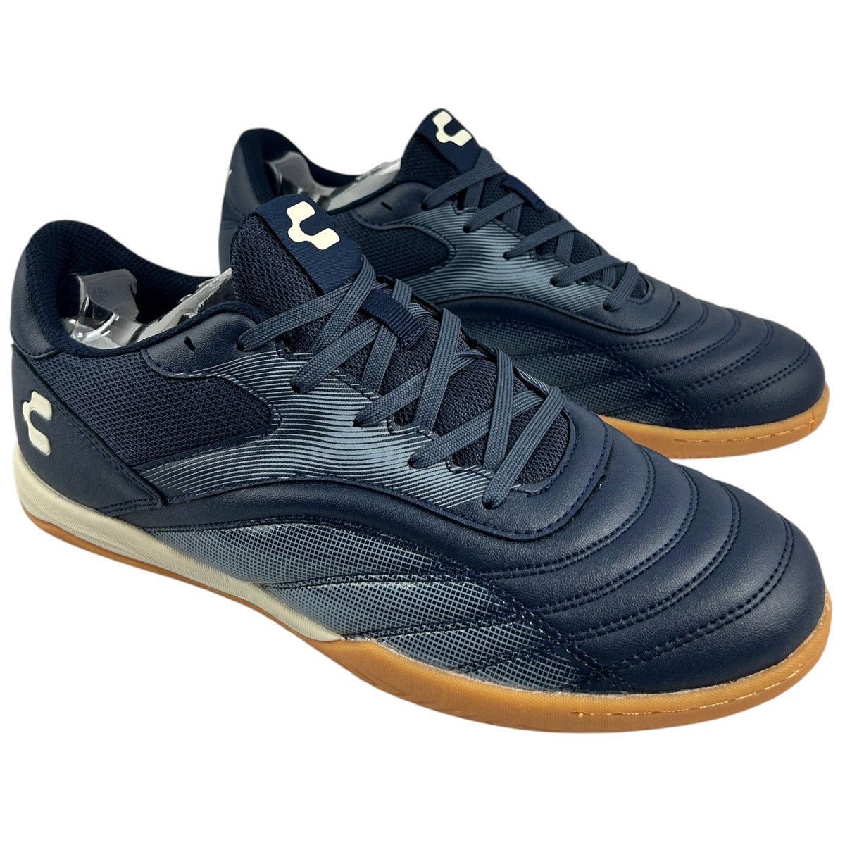 Tenis Fútbol Rápido Hombre Charly 1087311 Indoor Azul Navy