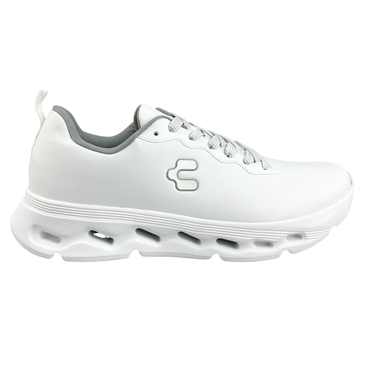 Tenis Deportivos Hombre Charly 1087720 Running Gym Blancos