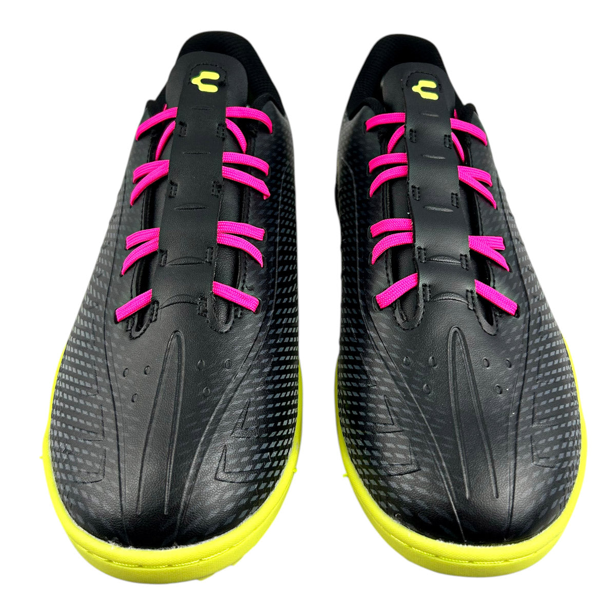 Tenis Fútbol Rápido Hombre Charly 1087416 Turf Negro Rosa